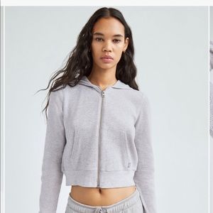 Tna Waffle knit zip up